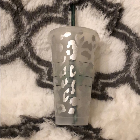 Starbucks Beautiful cheetah print custom cup - Picture 3 of 16